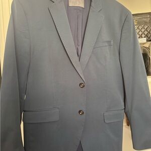 Zara Man Navy Blue Blazer – Slim Fit, 2-Button, Classic Style